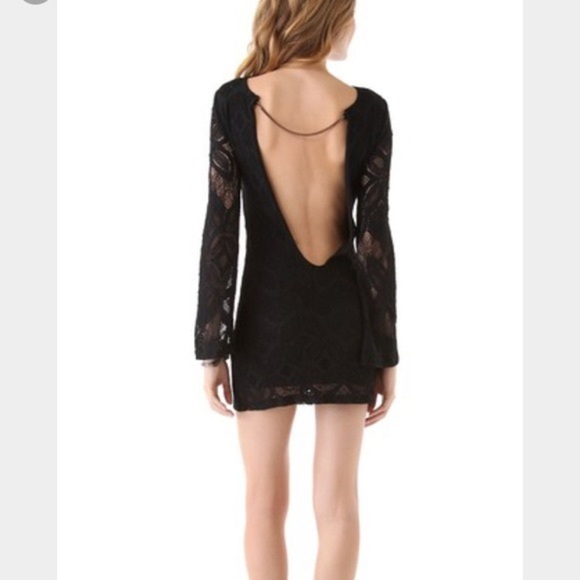 Nightcap Lace Backless Dress - Picture 4 of 10